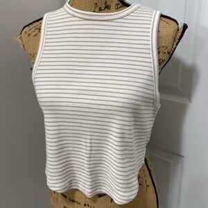 Aerie Striped Cotton Tank